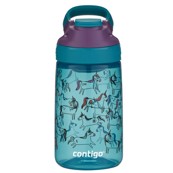 Пляшка дитяча Contigo Gizmo Sip 420 мл Unicorn Eggplant (2136791) 2136791 фото