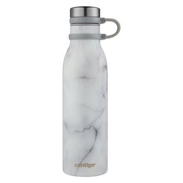 Термопляшка для напоїв Contigo Matterhorn Couture 590 ml White Marble (2104548) 2104548 фото