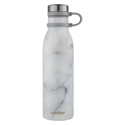 Термобутылка для напитков Contigo Matterhorn Couture 590 ml White Marble (2104548) 2124062 фото