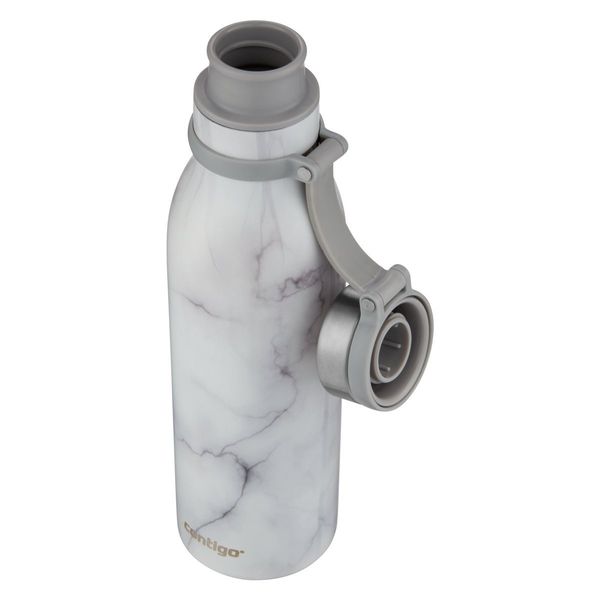 Термопляшка для напоїв Contigo Matterhorn Couture 590 ml White Marble (2104548) 2124062 фото