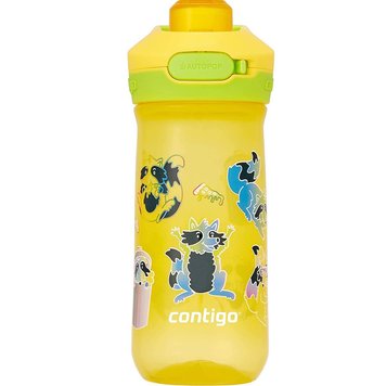 Пляшка для води дитяча Contigo Jessie 420 ml Pineapple/Trash Pandas (2189926-1) 2189926-1 фото