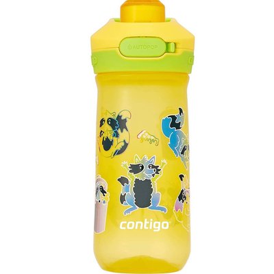 Бутылка для воды детская Contigo Jessie 420 ml Pineapple/Trash Pandas (2189926-1) 2189926-1 фото