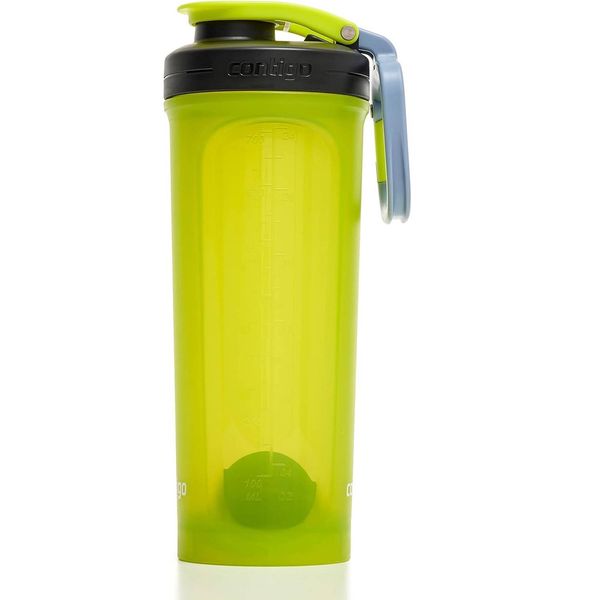 Шейкер Contigo Fit Shake & Go 2.0 820 мл Yellow (2169824) 2169824 фото