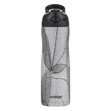 Термопляшка Contigo Ashland Chill Couture 590 мл White Leaf (2127882) 2127882 фото