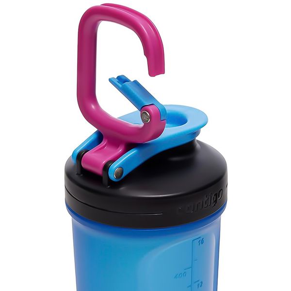 Шейкер Contigo Fit Shake & Go 2.0 591 мл Blue Poppy (2170231) 2170231 фото