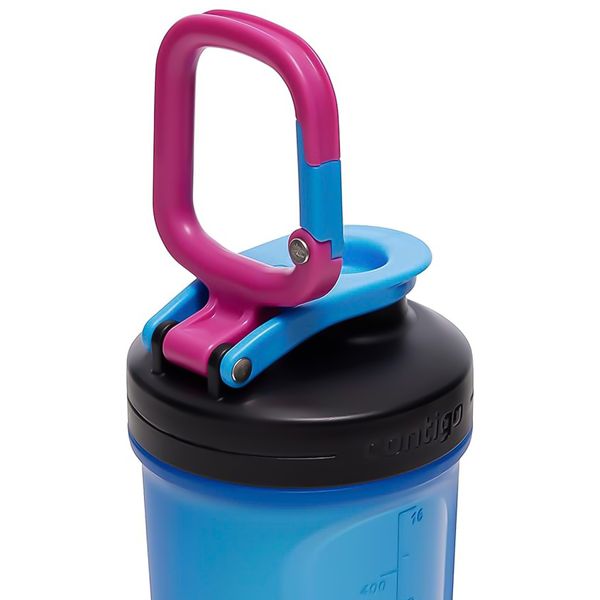 Шейкер Contigo Fit Shake & Go 2.0 591 мл Blue Poppy (2170231) 2170231 фото