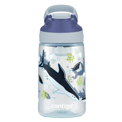 Бутылка детская Contigo Gizmo Sip 420 мл Macaroon Sharks (2136792) 2136792 фото