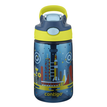 Пляшка для води дитяча Contigo Gizmo Flip 420ml Nautical Space (2116114) 2116114 фото