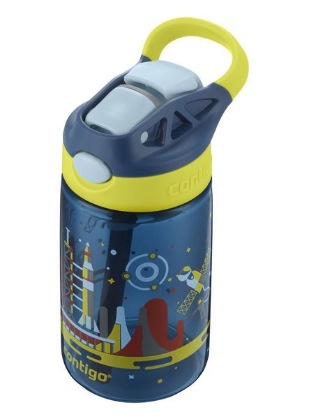 Пляшка для води дитяча Contigo Gizmo Flip 420ml Nautical Space (2116114) 2116114 фото