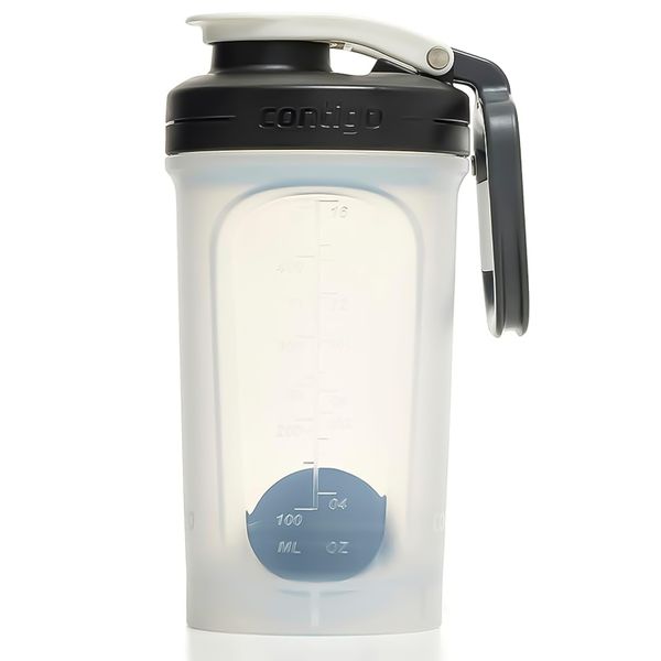 Шейкер Contigo Fit Shake & Go 2.0 591 мл Salt (2170231-1) 2170231-1 фото