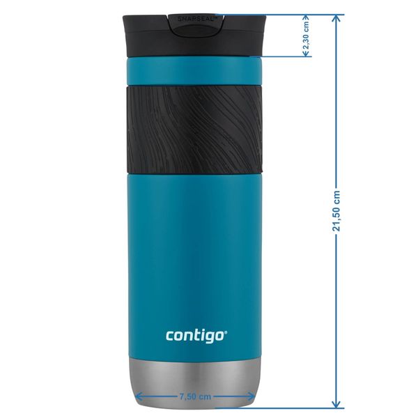 Термокружка Contigo Byron 2.0 Snapseal 591 мл Blue Corn (2104596-1) 2104596-1 фото