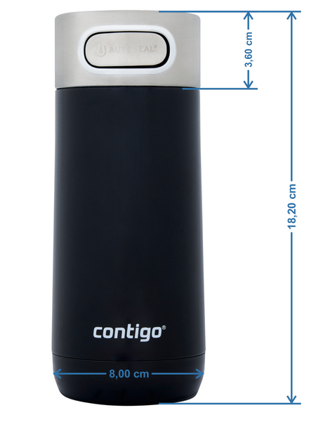 Термокружка Contigo Luxe Autoseal 360 мл Licorice (2104541) 2104541 фото
