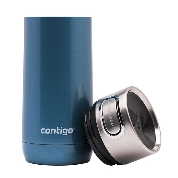 Термокружка Contigo Luxe Autoseal 360 мл Corn Flower Blue (2106223)  2106223 фото